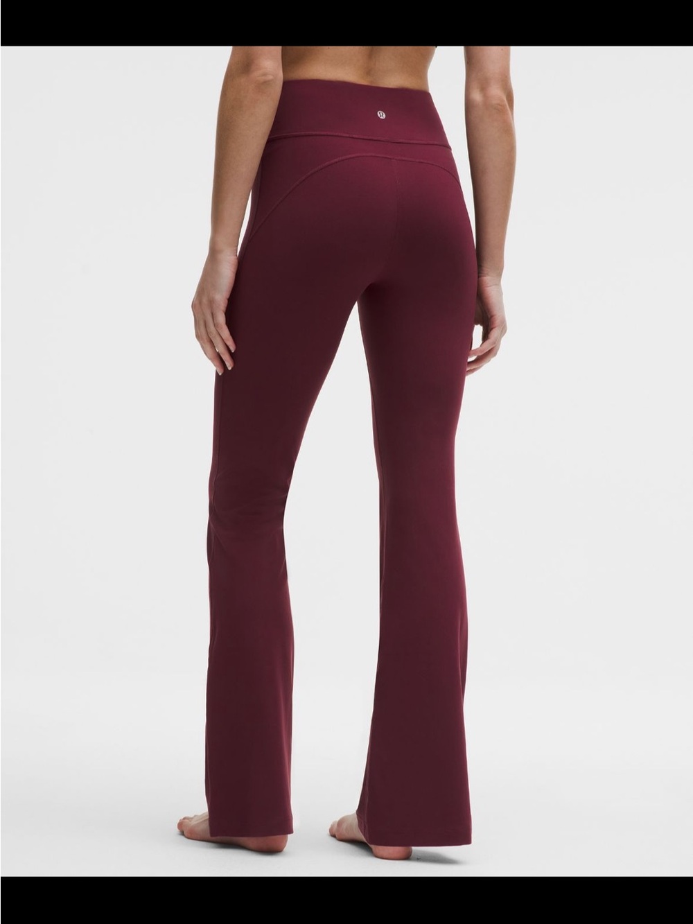 Lululemon Align high rise groove flare - Merlot/Garnet